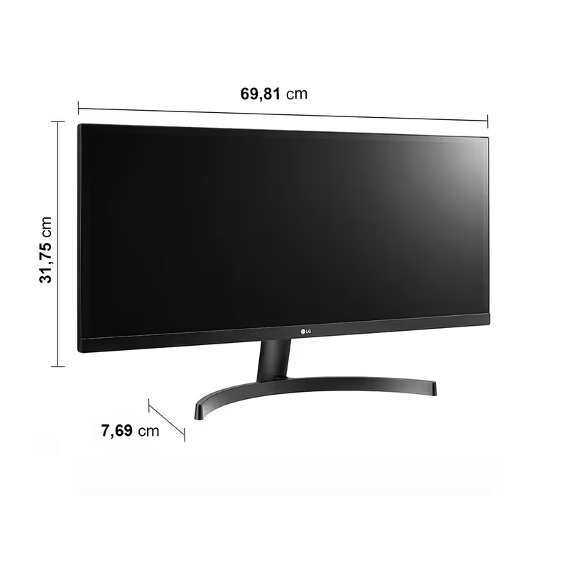 Monitor LG 29WL500-B 29" FULL HD UltraWide 2560x108075Hz 5ms AMD RADEON FreeSync™ - Preto