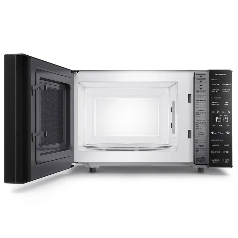 Forno de Micro-ondas Electrolux Efficient ME23S com Função Manter Aquecido Prata - 23L