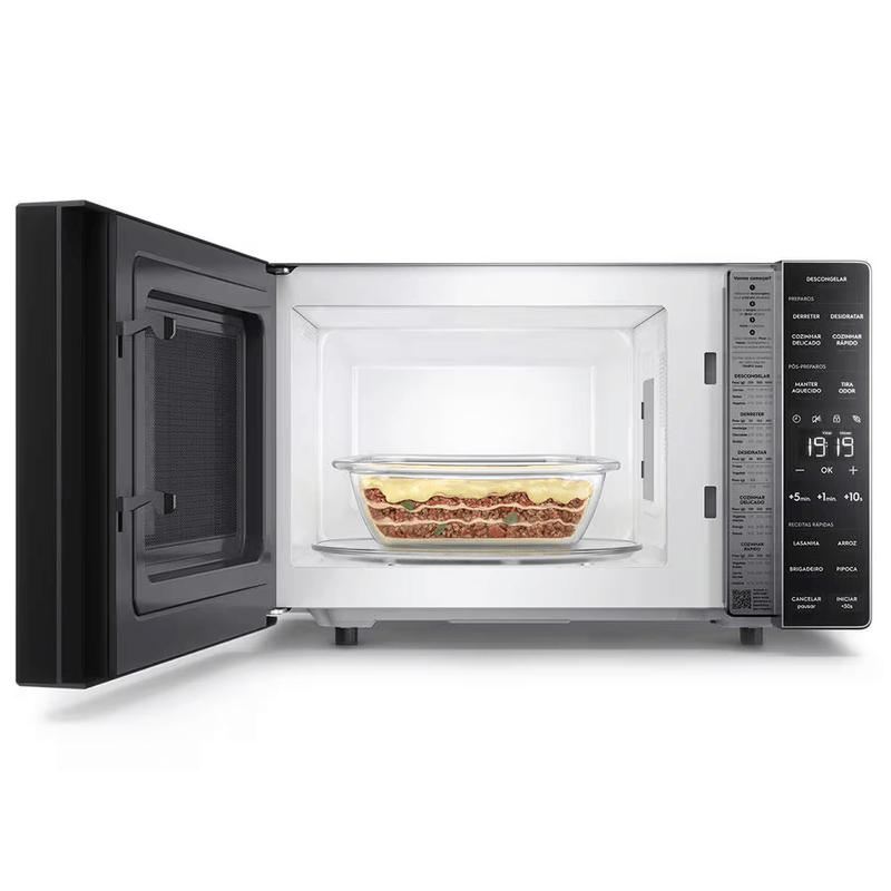 Forno de Micro-ondas Electrolux Efficient ME23S com Função Manter Aquecido Prata - 23L